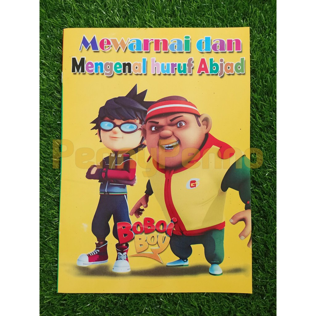JC - Buku Mewarnai Model Boboiboy / Ultraman / Paw Patrol / Pooh (Uk. 28cm X 21cm)