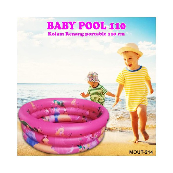 Kolam renang anak motif lucu BABY POOL 110cm