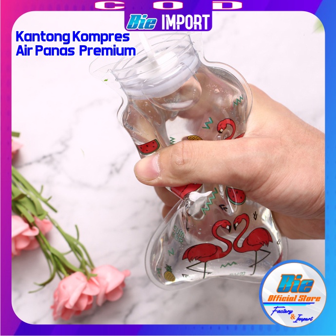 Kantong Kompres Anak Transparan Hot Cold Water Bag Penurun Panas Premium