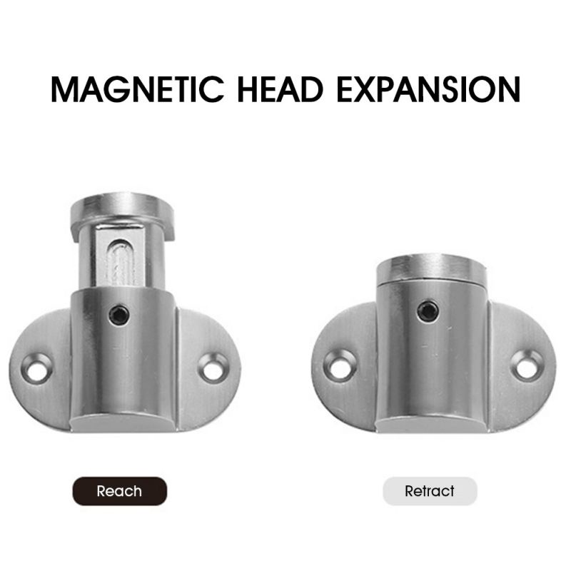 Stainless Penahan Pintu Adjustable Door Stopper Magnetic Penahan Pintu Rumah Stainless Stopper Pintu Magnet