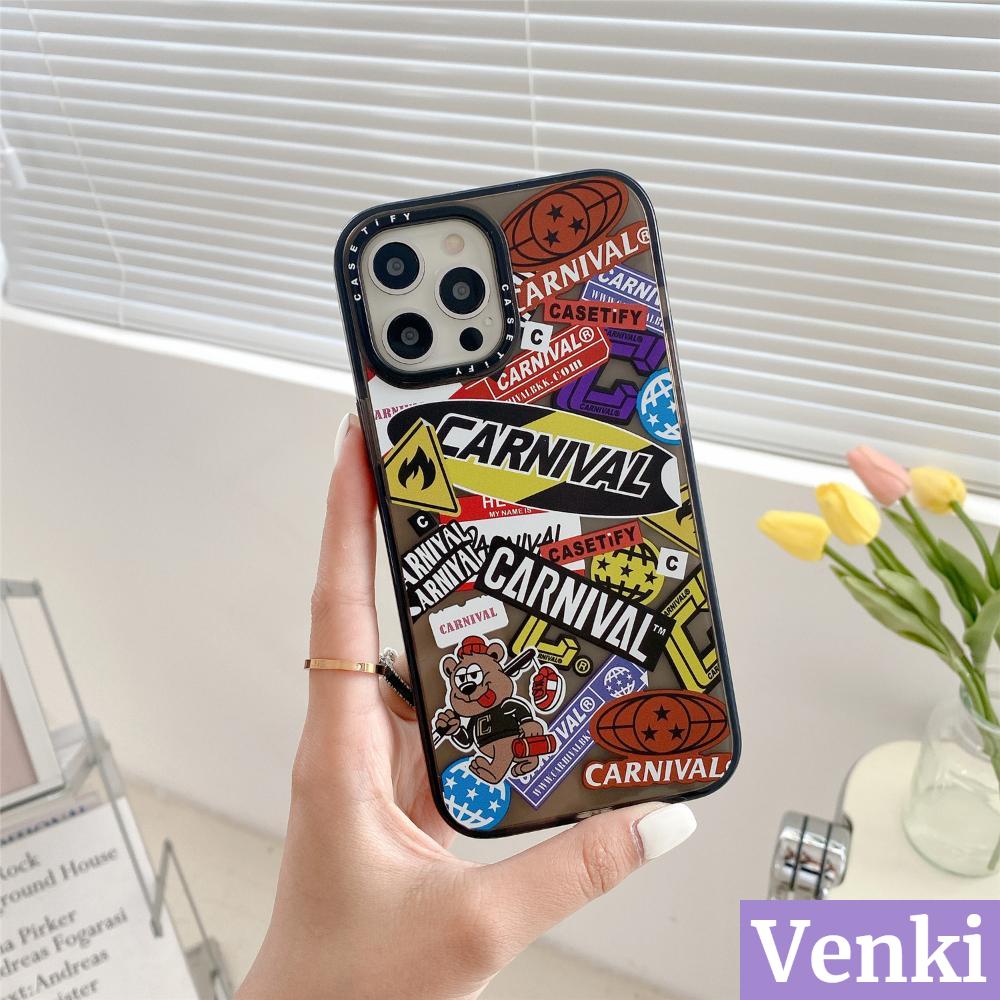 Venki - iPhone Case Silicone Soft Case Clear Case Black Grey Shockproof Camera Frame Label For iPhone 12 Pro Max iPhone 11 iPhone 7 8 Plus Xr 7 SE XS MAX 8plus SE2020 Max 11 7plus 12 Pro iphone mini