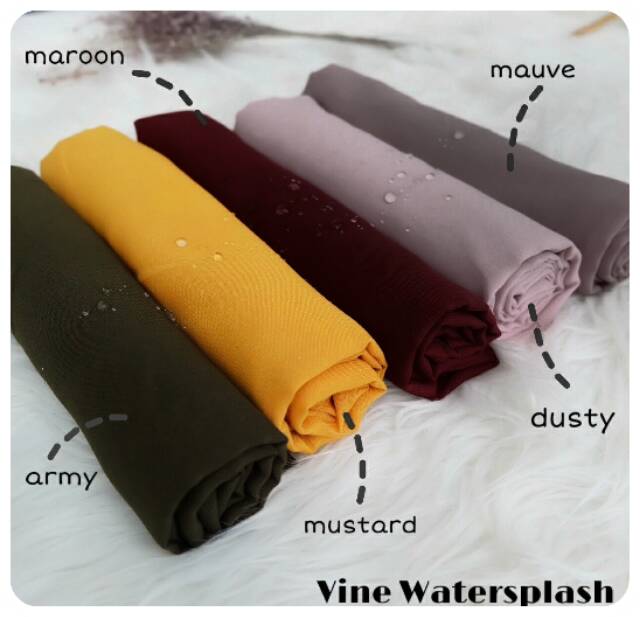 Segiempat vine watersplash anti air