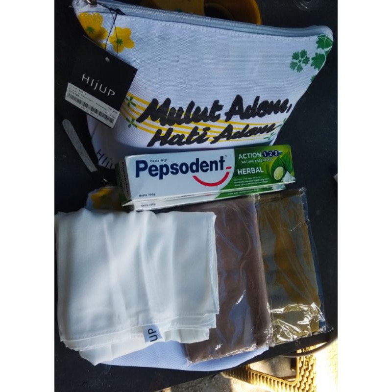 paket hijup basic x pepsodent