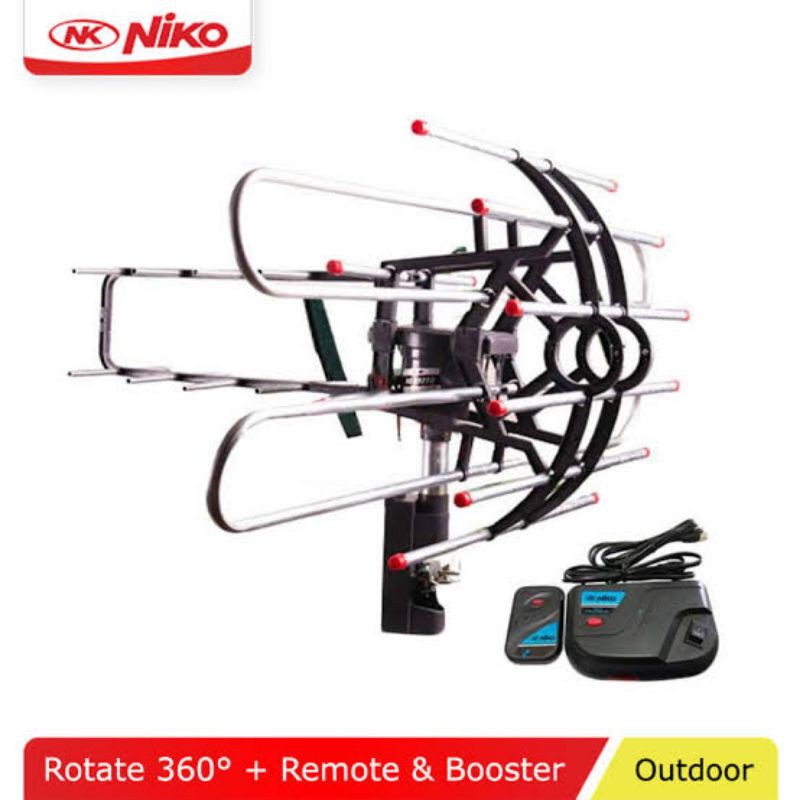 Niko Antena TV Digital Outdoor + Remote NK 850C