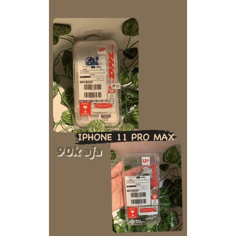 CASING DHL CASE IPHONE 11 PRO MAX | SOFT CASE DENGAN ANTI CRACK