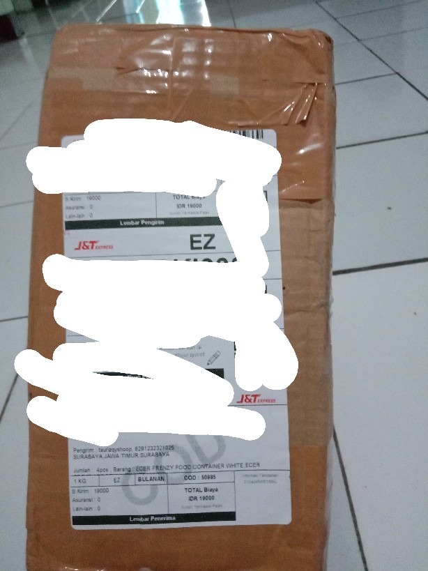 Ecer Frenzy Food Container White