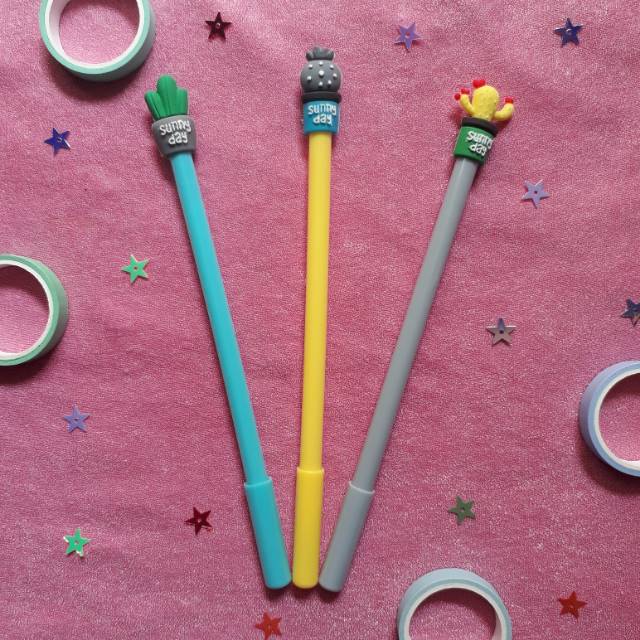 

Pulpen Gel / Ballpoint Motif Kaktus