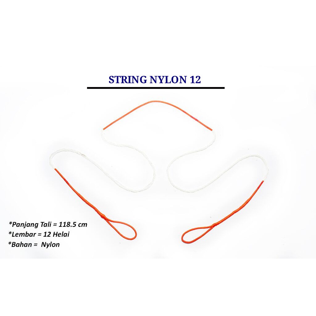 TALI BUSUR PANAH | PANAHAN NILON | STRING PANAH ARCHERY