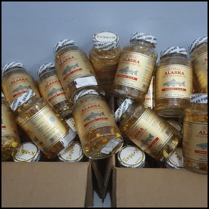 TERBUKTI AMPUH MINYAK IKAN ALASKA / FISH OIL / K MAX ALASKA
