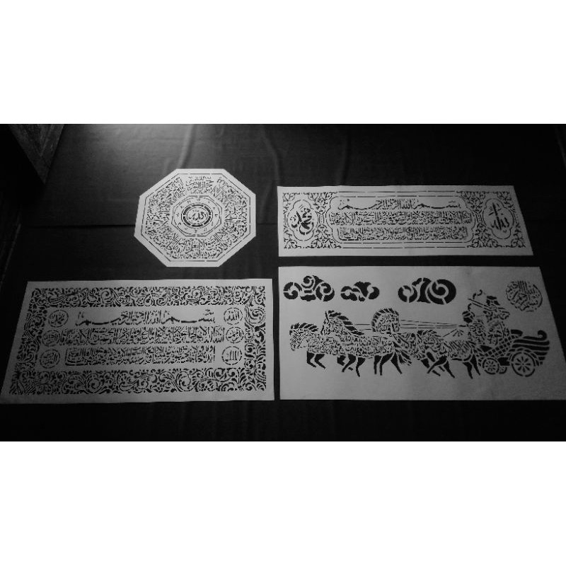 1 paket MaL Kaligrafi (4 Motif)