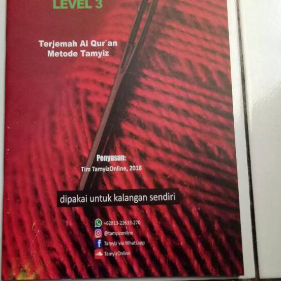 New 41 Buku Tamyiz Level 3 Ter Shopee Indonesia
