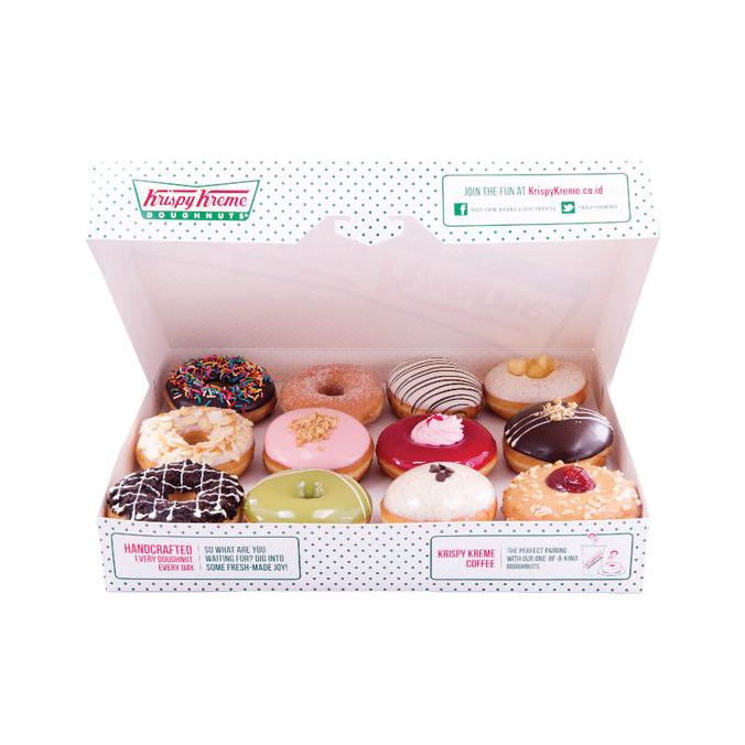 

Beli 7 FREE 5 Krispy Kreme Doughnut All Assorted