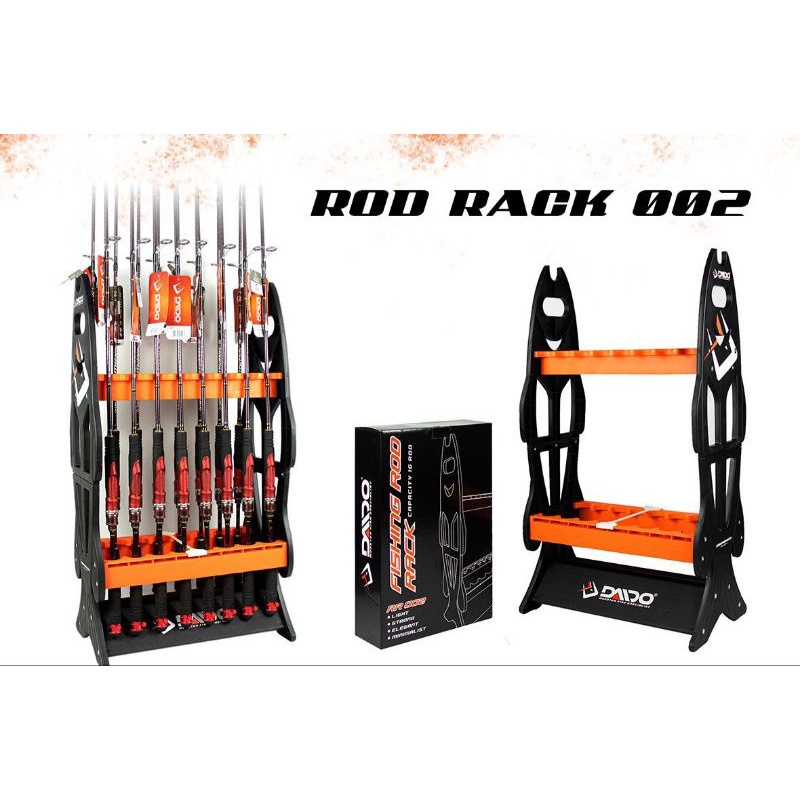 Daido ROD RACK Rak 16 Joran - New Fish Model