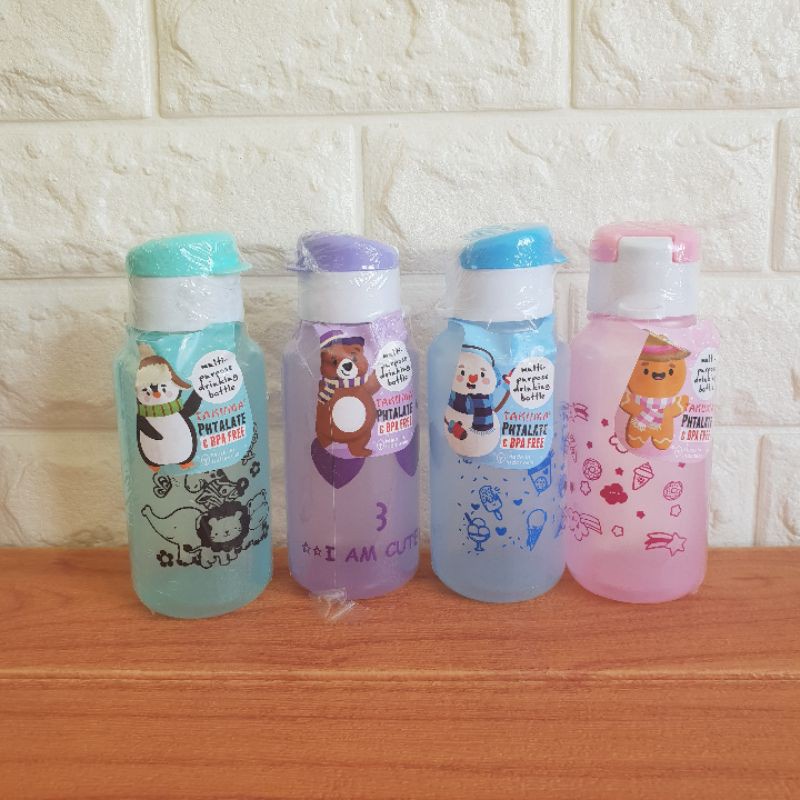 Botol Air Minum Flip 500ml / Tempat Minum Anak