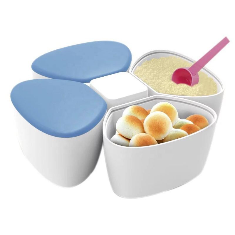 Baby Milk Powder Snack Container Dispenser Storage box bpa free