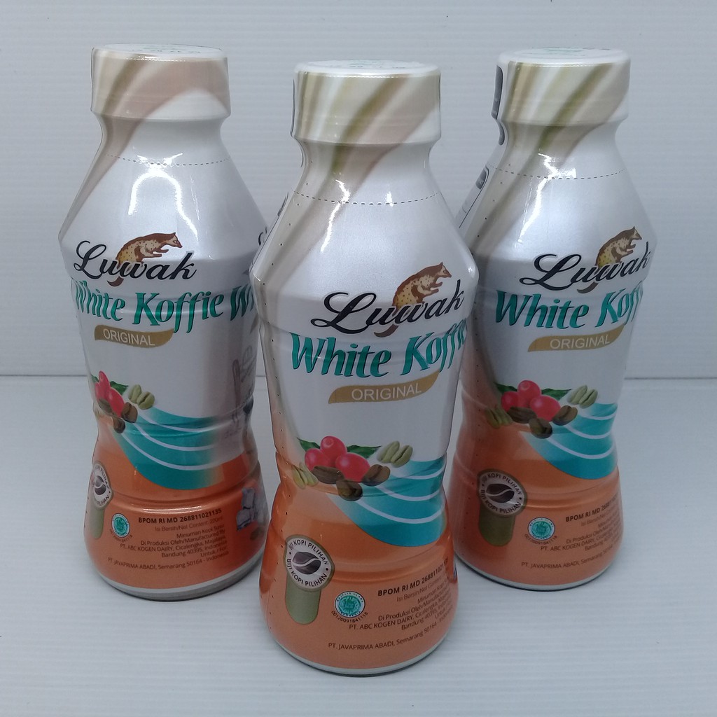 

Luwak White Koffie Original Drink 220 ml / Minuman Kemasan Botol