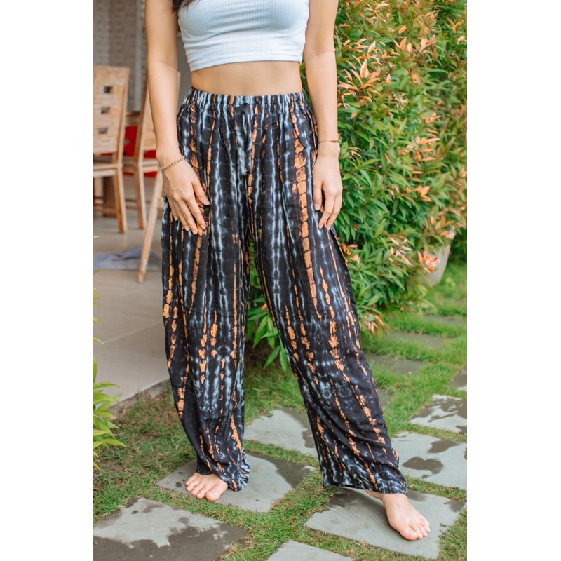 BLACKSAND CROCO TIE DYE LONGPANTS | Shopee Indonesia