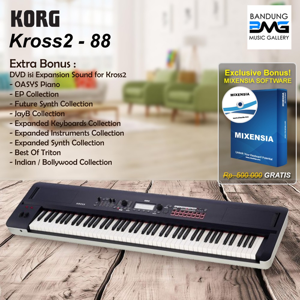 KORG Kross 2 88 Synthesizer Keyboard / Kross2 88 / Kross2
