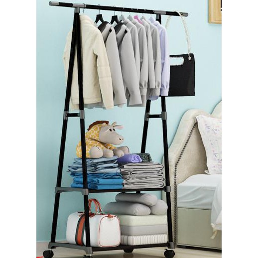 HB404 Triangle Stand hanger rak buku Serbaguna dengan 4 HB404 Triangle Stand hanger rak buku Serbaguna dengan 4