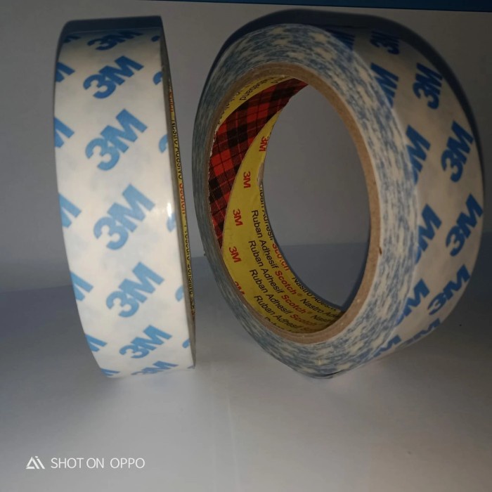 

Diskon 3M Double Tape 90080 - Dabel Tip Plastik 24 Mm X 10 Mtr Terbatas