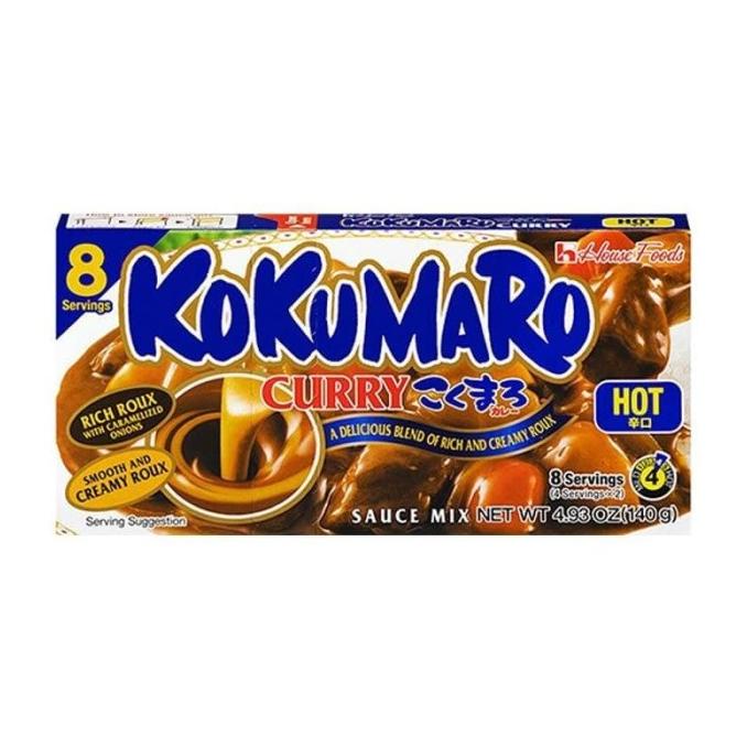 

```````] HOUSE KOKUMARO CURRY HOT C670M 140 G