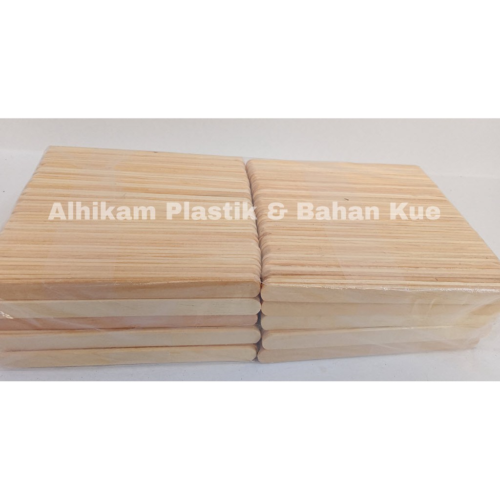 Stick Es Cream Stik Es krim Berat Kayu Pinus isi 500pcs