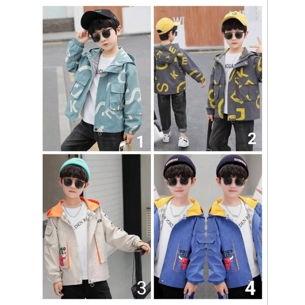 Jaket Korea Anak Laki Laki 1 tahun - 10 tahun jaket anak laki laki import jaket anak korea laki laki