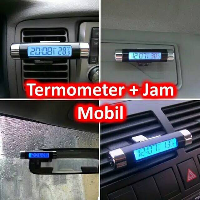 termometer jam mobil