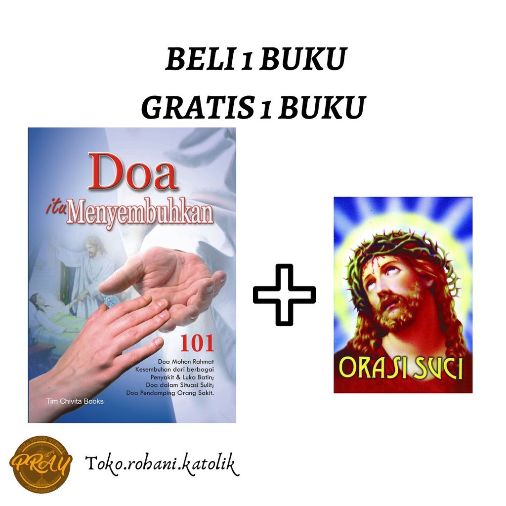 Buku Doa Katolik Doa Itu Menyembuhkan Free Buku Doa Orasi Suci Shopee Indonesia