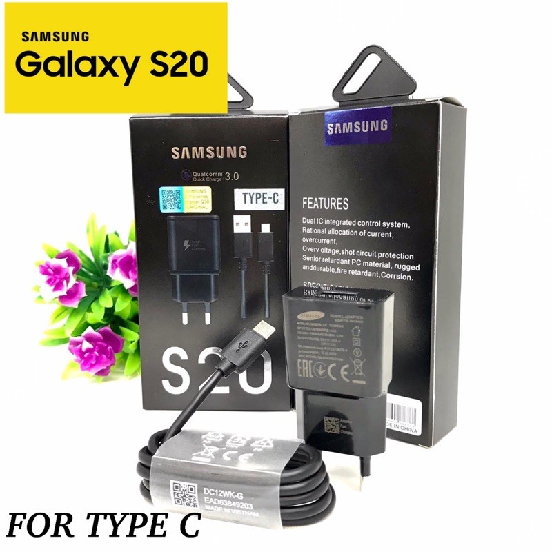 PROMO CHARGER SAMSUNG S20 ORIGINAL FASTCHARGING