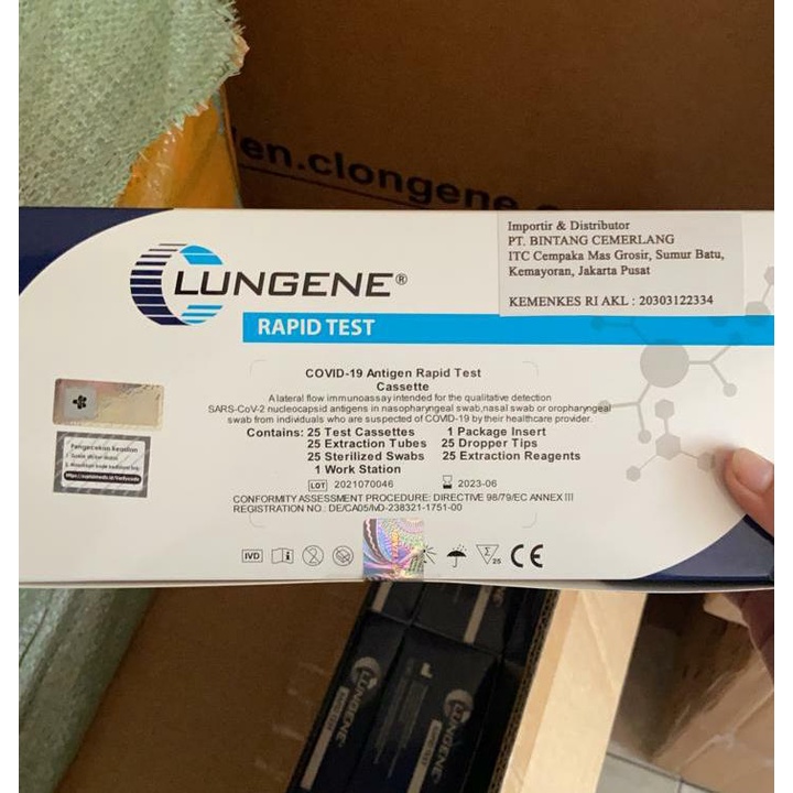 Swab Antigen Lungene Biru AKL Original