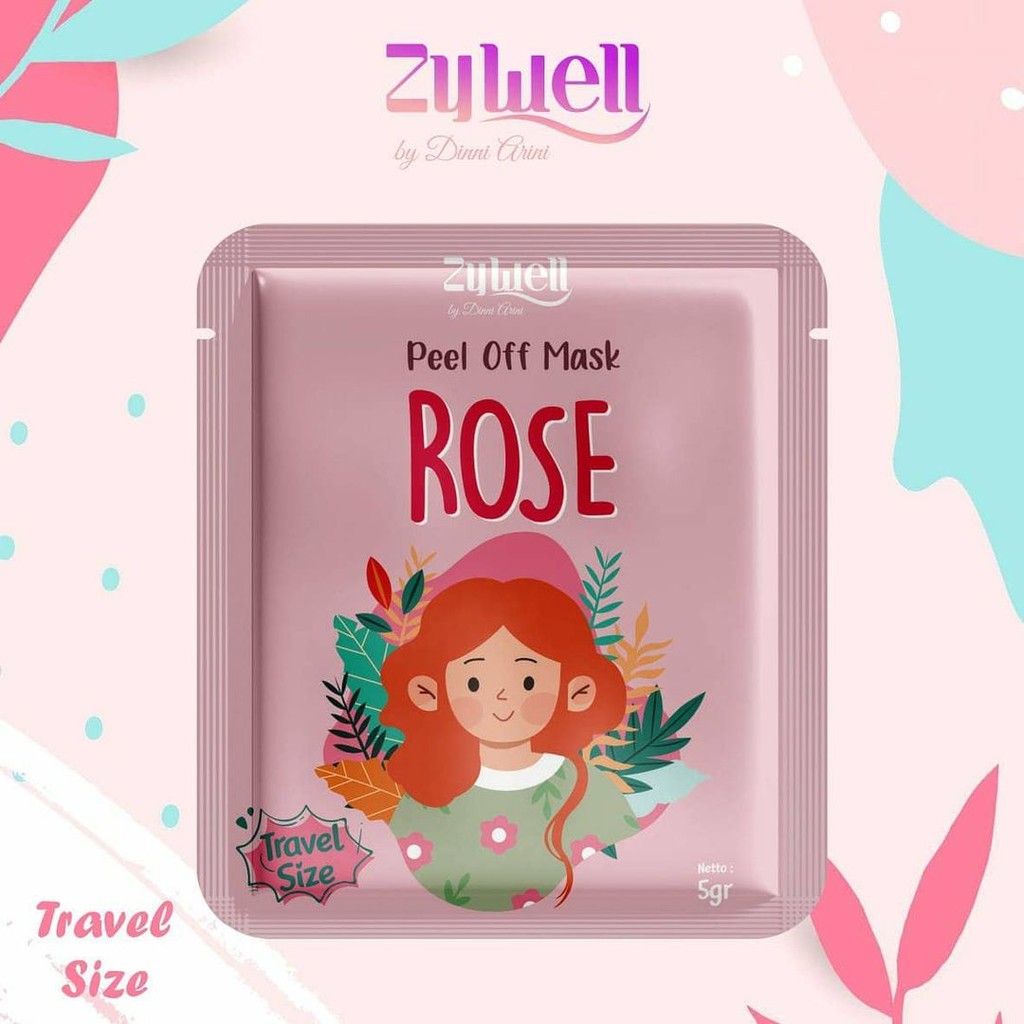 [RESMI] ZYWELL MASKER PEEL OFF BPOM TRAVEL SIZE 5GR_Lynn Design