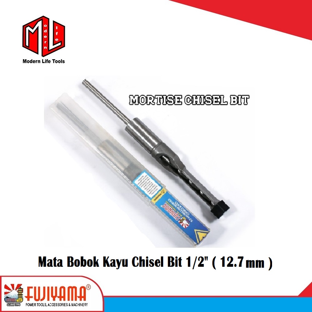 Mata bor bobok kayu 1/2 inch / Chisel Set / Mortising Chisel FUJIYAMA &amp; Double Thunders