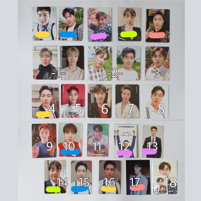 [SALE] SHOWNU MONSTA X PC PHOTOCARD