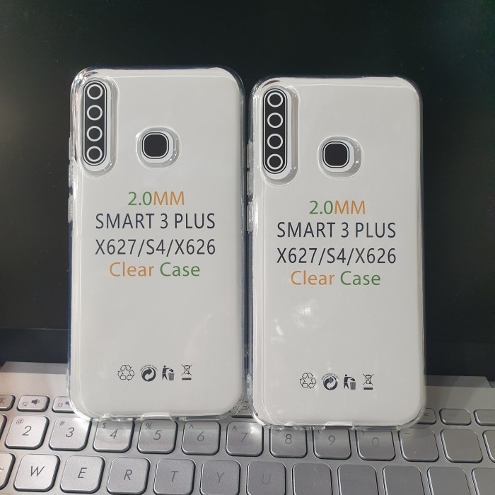 INFINIX SMART 7 6 6 NFC 6 PLUS SMART 5 SMART 4 SMART 3 PLUS SMART HD CASE SOFTCASE CLEAR HD BENING 2.00mm TRANPARAN SILIKON KARET CASING COVER SMART 3+ + NOT ANTICRACK