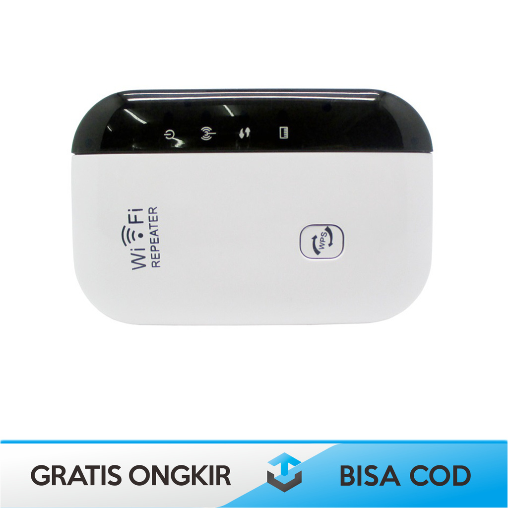 WIFI EXTENDER REPEATER PRO ORIGINAL TAFFWARE 300Mbps WL0189 - ROUTER WIFI MODEM 4G MURAH ORI