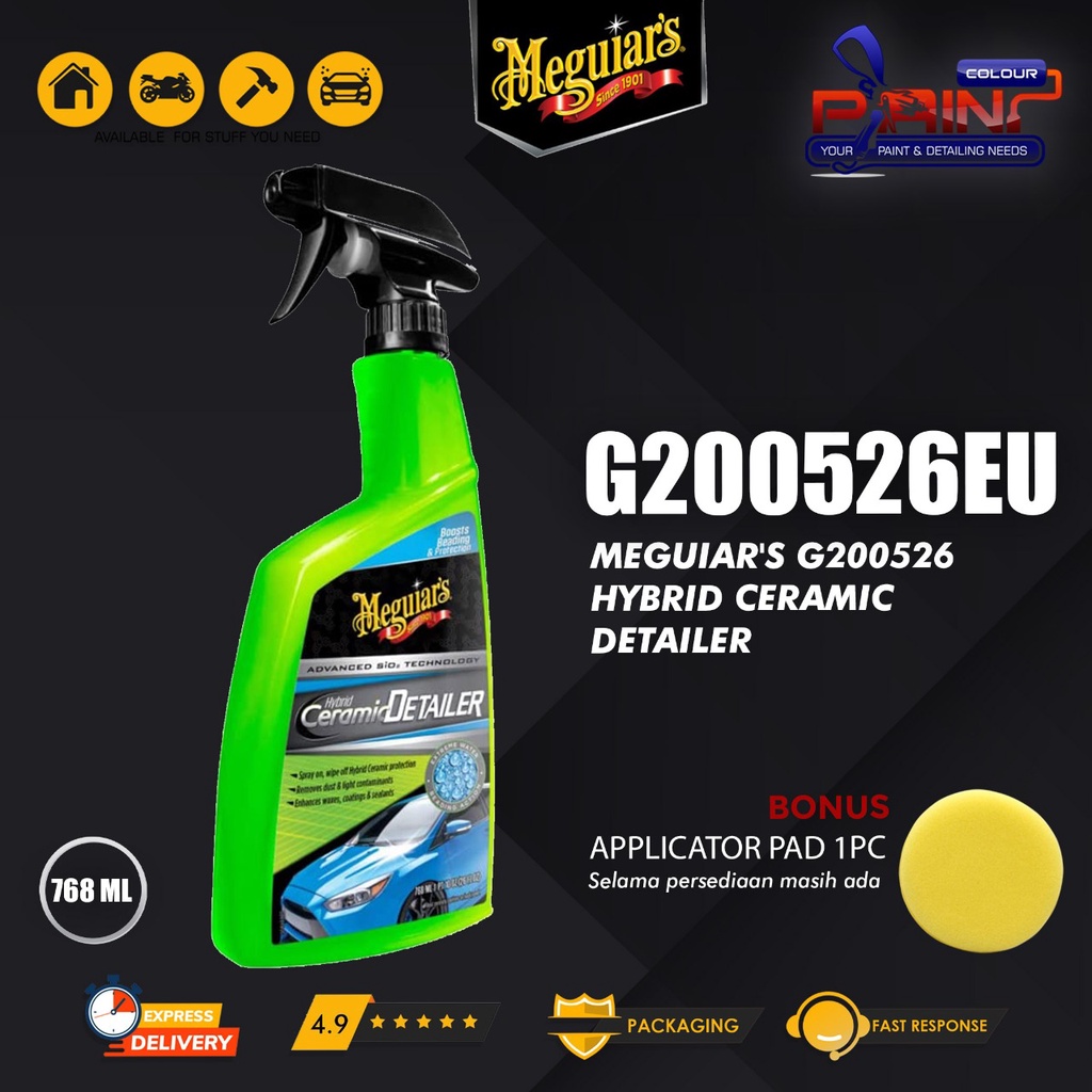 Meguiar's - Meguiars G200526 HYBRID CERAMIC DETAILER 768mL