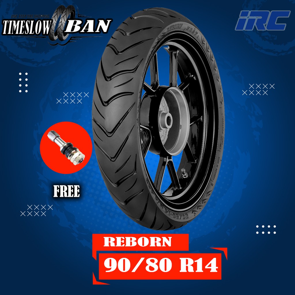 Ban Motor Matic // IRC NR87 REBORN 90/80 Ring 14 Tubeless