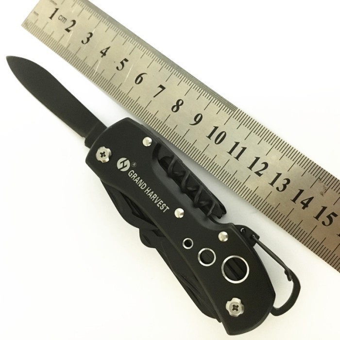 Peralatan Multifungsi 14in1 Pocket Knife EDC Pisau Lipat KNIFEZER