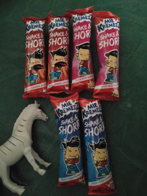 MIE KREMEZZ MIE SHAKE & SORR SNACK MAKANAN RINGAN 12 GRAM-2