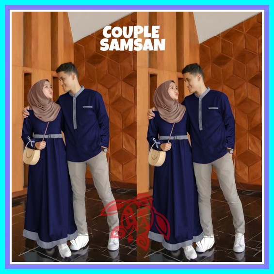Muraaaahh.. Gamis Couple Brukat Pasangan Terbaru 2021 2022 Modis Couple Reline Suami Istri Remaja Modern Pasangan Edisi Lebaran Fit Xl Cod - Samsan Couple Baju Pasangan Cp Dress Set Kemeja Koko Muslim Pesta Kondangan Lebaran Termurah Terlaris