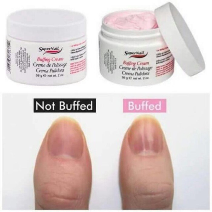 Buffing cream manicure pedicure pengilat pengkilap kuku buffer nailart