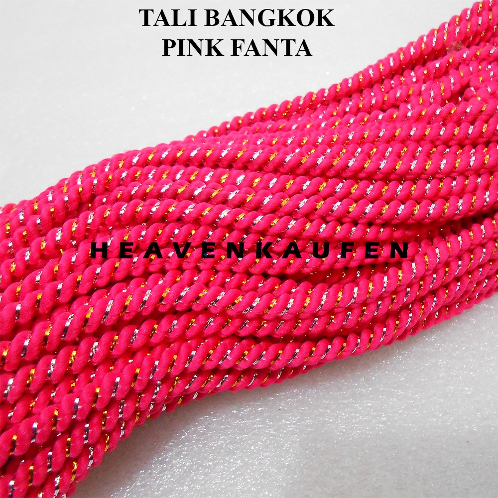 Tali Bangkok Pink Fanta Diameter 6 mm Meteran