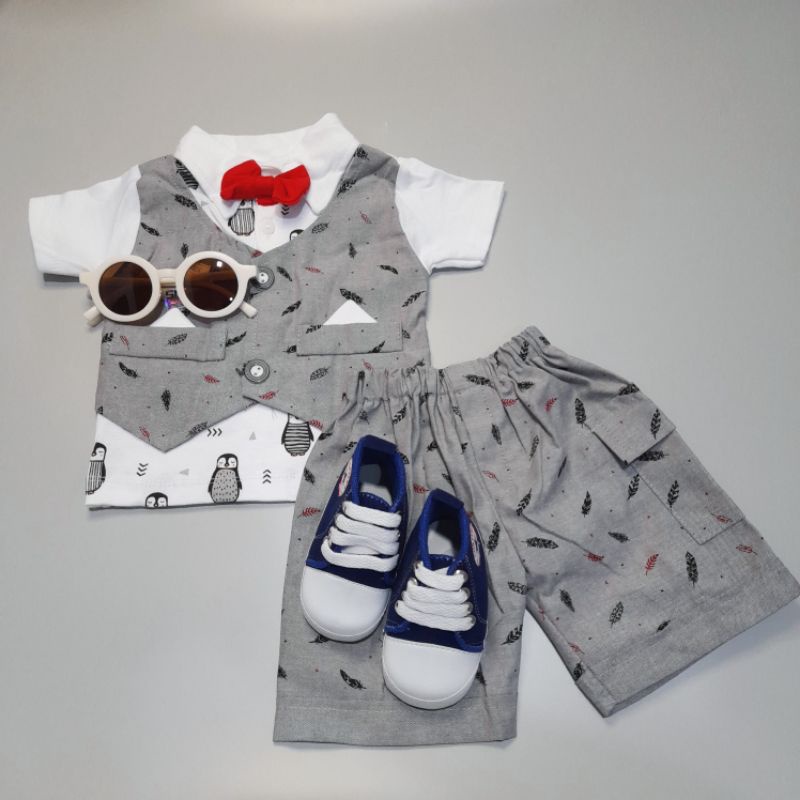 Exclussive Baby Boy Hampers / Kado Lahiran / Hampers Bayi/ Kado Bayi/ Kado Bayi Laki-Laki/ Baju Bayi-Paket 9