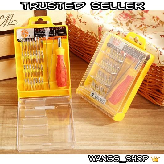 OBENG SET LENGKAP 32 IN 1 / SCREWDRIVER 32 IN 1 COMPLETE SET TOOLKIT