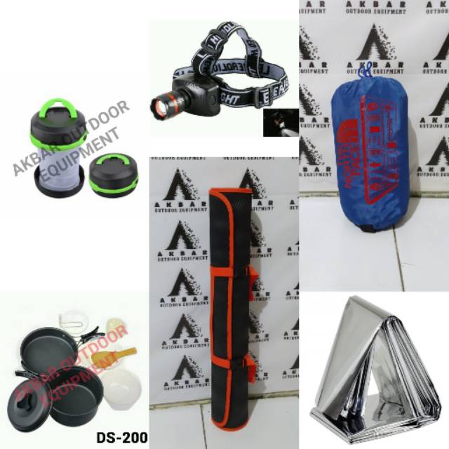 Paket Alat Hiking Gunung 315