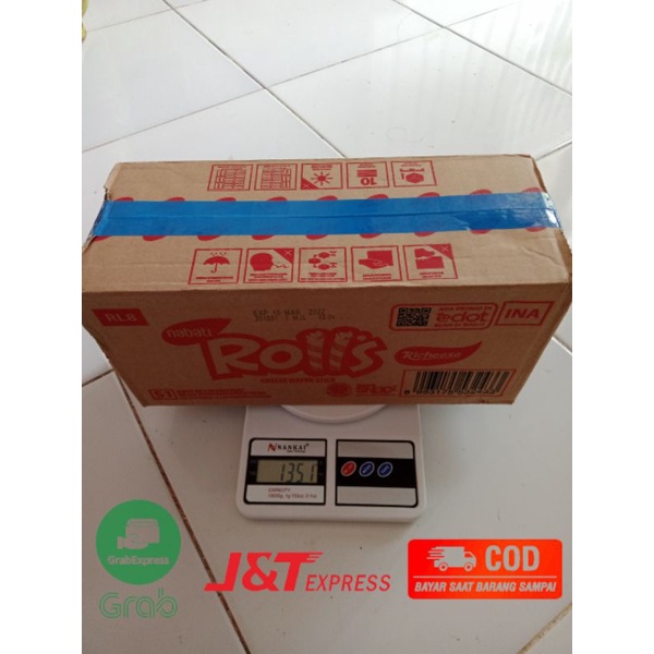 

Nabati Roll's 1 Dus 6 Box × 20 Bungkus @8gr