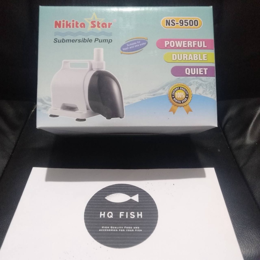 NS 9500 NIKITA STAR SUBMERSIBLE PUMP POMPA AIR AQUARIUM