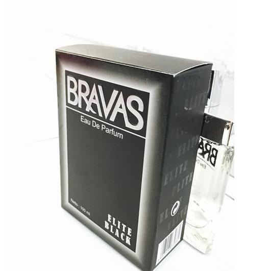♦ Bravas Elite Black PARFUM EDP 100 ML ❈