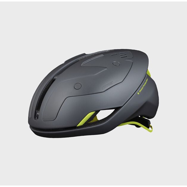 SWEET PROTECTION - FALCONER II AERO HELMET - SLATE GRAY METALLIC FLUO